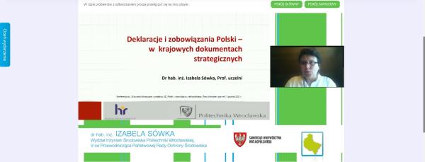 Prezentacja pn. Deklaracje i zobowiązania Polski – w krajowych dokumentach strategicznych.- kliknij aby powiększyć