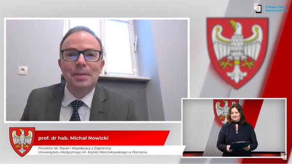 Prof. dr hab. Michał Nowicki z UM w Poznaniu  - jeden z ekspertów doradzających Komisji Stypendialnej - kliknij aby powiększyć