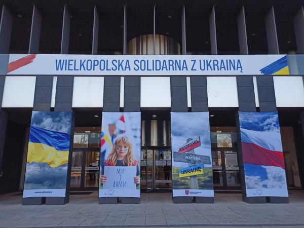 Wielkopolska solidarna z Ukrainą- kliknij aby powiększyć