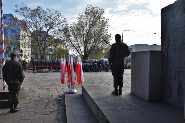 Wicemarszałek Województwa Wielkopolskiego Wojciech Jankowiak w dniu 14 października wziął udział w uroczystości z okazji 82. rocznicy powstania Batalionów Chłopskich która odbyła się pod pomnikiem generała Tadeusza Kościuszki w Poznaniu.- kliknij aby powiększyć