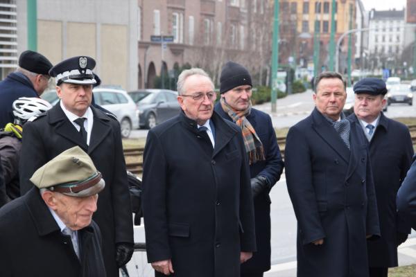 Wicemarszałek Województwa Wielkopolskiego Wojciech Jankowiak uczestniczył w uroczystości z okazji 81. rocznicy Akcji Bollwerk.- kliknij aby powiększyć