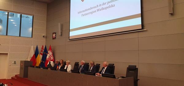 Partnerstwo Wielkopolski i Hesji w duchu obywatelskiej integracji europejskiej- kliknij aby powiększyć