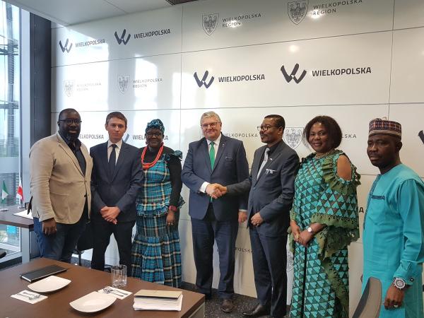Ambasador Nigerii z wizytą w Wielkopolsce  
- kliknij aby powiększyć