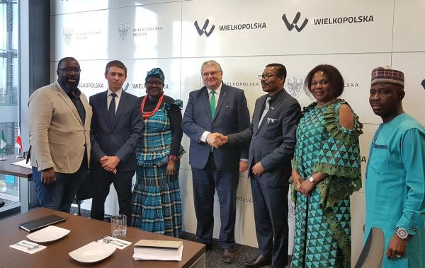 Ambasador Nigerii z wizytą w Wielkopolsce  - kliknij aby powiększyć