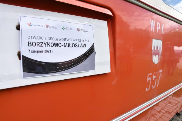 Wielkopolski Zarząd Dróg Wojewódzkich w Poznaniu rozbudował trasę wojewódzką o łącznej długości blisko 14 kilometrów w powiecie wrzesińskim- kliknij aby powiększyć