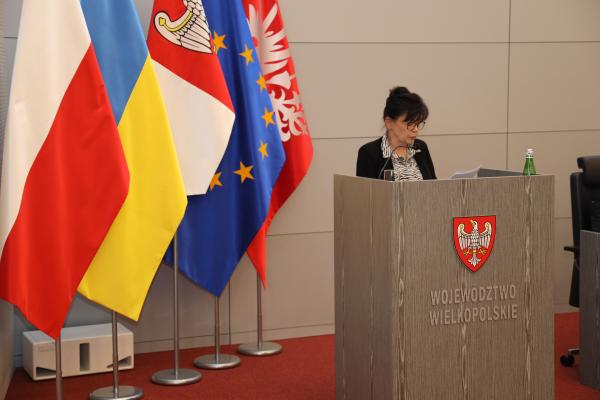 Podczas sesji Sejmiku Województwa Wielkopolskiego 18 grudnia 2023 roku radni przyjęli uchwałę budżetową na 2024 rok- kliknij aby powiększyć