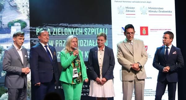 Międzynarodowa konferencja Rola Zielonych Szpitali w przeciwdziałaniu zmianom klimatu w Kaliszu- kliknij aby powiększyć