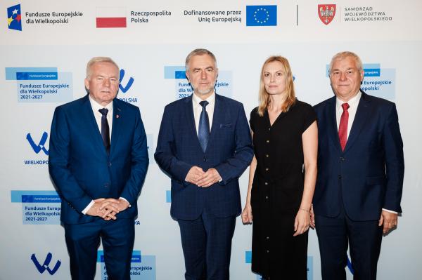  Konferencja prasowa: Fundusze Europejskie dla Wielkopolski na rozwój gospodarki wodno-ściekowej- kliknij aby powiększyć