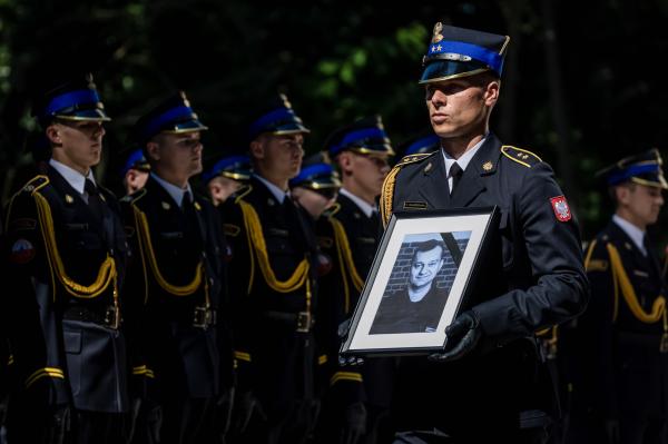 W czwartek 29 sierpnia w Tuchorzy koło Wolsztyna odbył się pogrzeb st. ogn. Łukasza Włodarczyka.- kliknij aby powiększyć