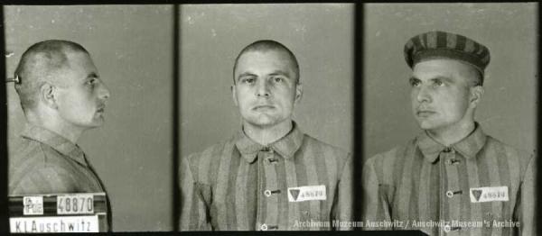 Antoni Jagła - fotografia z Archiwum Państwowego Muzeum Auschwitz-Birkenau w Oświęcimiu- kliknij aby powiększyć