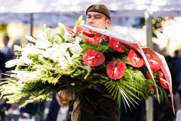 Uroczystość 85. rocznicy powstania Polskiego Państwa Podziemnego- kliknij aby powiększyć