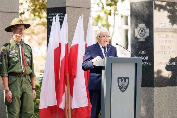 Uroczystość 85. rocznicy powstania Polskiego Państwa Podziemnego- kliknij aby powiększyć