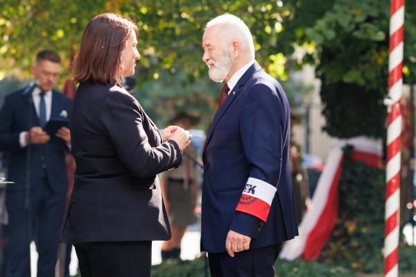 Uroczystość 85. rocznicy powstania Polskiego Państwa Podziemnego- kliknij aby powiększyć