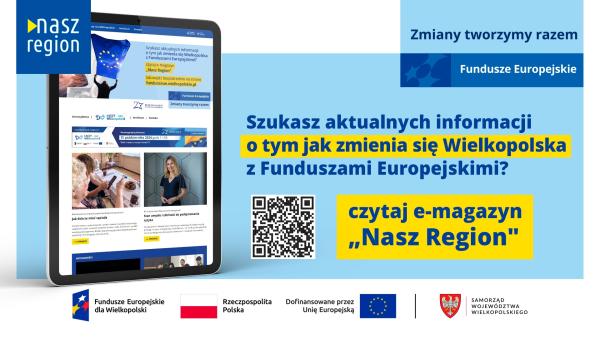 Reklama najnowszego numeru e-magazynu Nasz Region- kliknij aby powiększyć