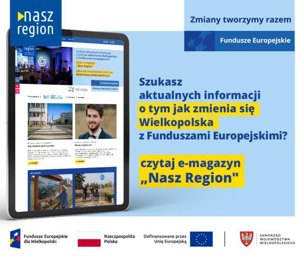 Reklama nowego numeru e-magazynu Nasz Region- kliknij aby powiększyć