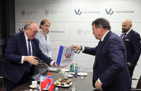 Wizyta Ambasadora Królestwa Norwegii w Wielkopolsce- kliknij aby powiększyć