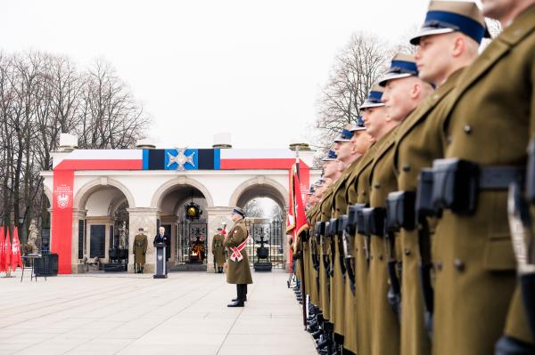 Obchody 106. rocznicy wybuchu Powstania Wielkopolskiego w Warszawie- kliknij aby powiększyć