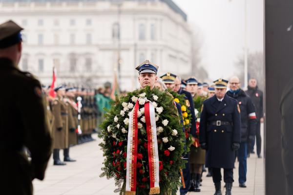 Obchody 106. rocznicy wybuchu Powstania Wielkopolskiego w Warszawie- kliknij aby powiększyć