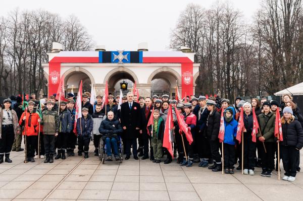 Obchody 106. rocznicy wybuchu Powstania Wielkopolskiego w Warszawie- kliknij aby powiększyć