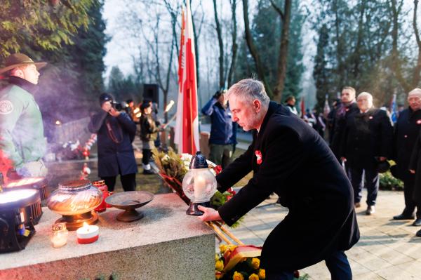 Obchody 106. rocznicy wybuchu Powstania Wielkopolskiego w Warszawie- kliknij aby powiększyć