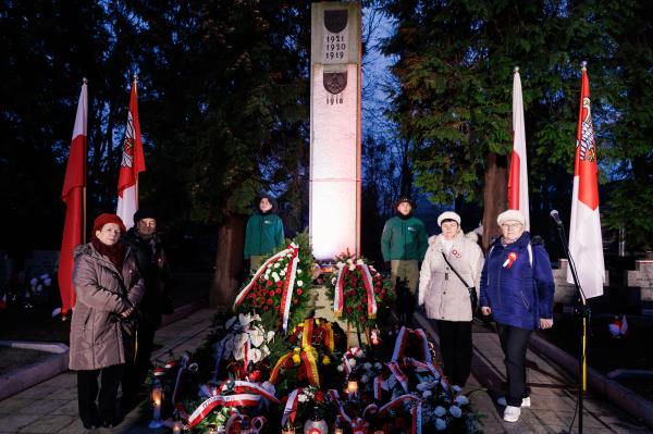 Obchody 106. rocznicy wybuchu Powstania Wielkopolskiego w Warszawie- kliknij aby powiększyć