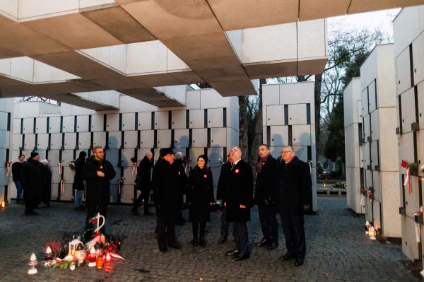 Obchody 106. rocznicy wybuchu Powstania Wielkopolskiego w Warszawie- kliknij aby powiększyć