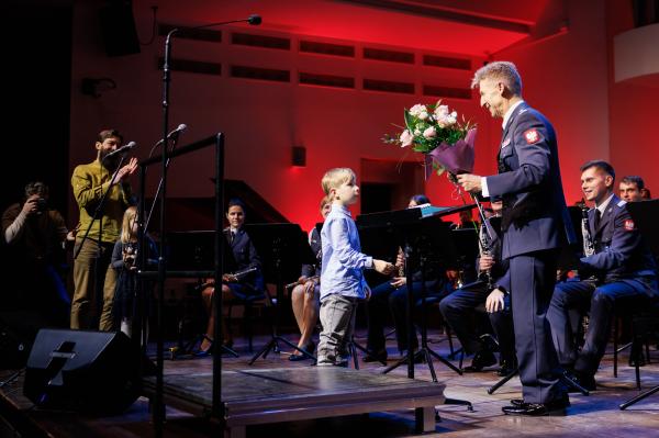 Koncert Noworoczny Orkiestry Reprezentacyjnej Sił Powietrznych w Auli Nova Akademii Muzycznej w Poznaniu- kliknij aby powiększyć