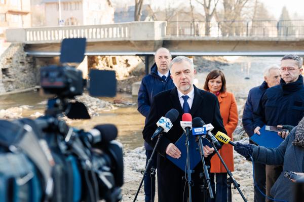 Konferencja prasowa w Lądku-Zdroju- kliknij aby powiększyć