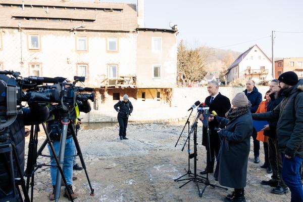 Konferencja prasowa w Lądku-Zdroju- kliknij aby powiększyć