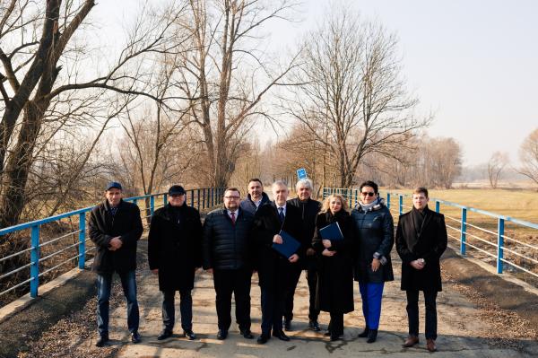 Konferencja prasowa w Boboluszkach- kliknij aby powiększyć