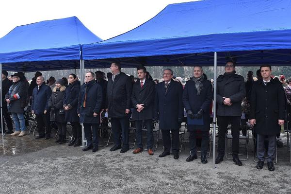 Wojciech Jankowiak, Wicemarszałek Województwa Wielkopolskiego wziął udział w uroczystościach z okazji 80. rocznicy zakończenia walk o Poznań- kliknij aby powiększyć