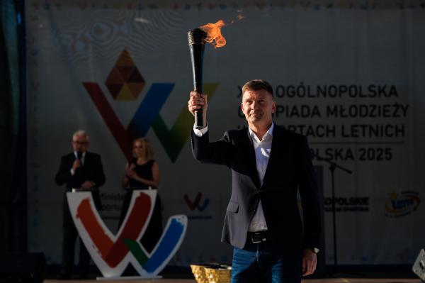 Ceremonia otwarcia XXXI Ogólnopolskiej Olimpiady Młodzieży w Sportach Letnich Wielkopolska 2025 na poznańskiej Malcie- kliknij aby powiększyć