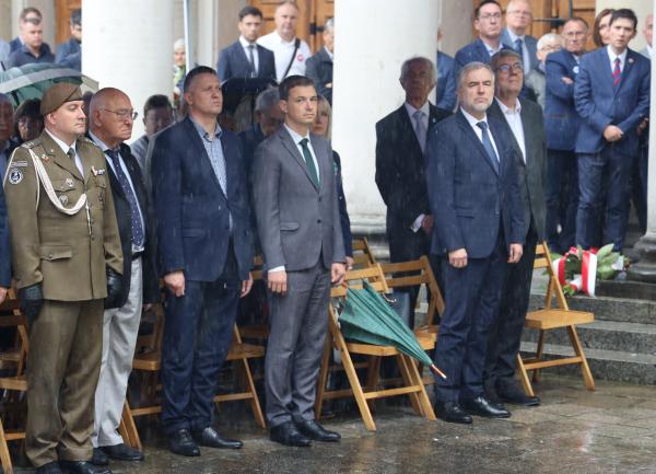 Marek Woźniak, Marszałek Województwa Wielkopolskiego wziął udział w obchodach Narodowego Dnia Pamięci o Polakach - Ofiarach Ludobójstwa dokonanego przez OUN i UPA na ziemiach wschodnich II Rzeczypospolitej Polskiej.- kliknij aby powiększyć