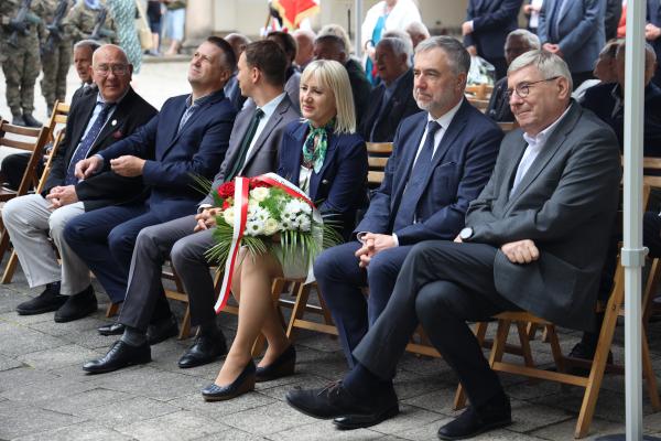 Marek Woźniak, Marszałek Województwa Wielkopolskiego wziął udział w obchodach Narodowego Dnia Pamięci o Polakach - Ofiarach Ludobójstwa dokonanego przez OUN i UPA na ziemiach wschodnich II Rzeczypospolitej Polskiej.- kliknij aby powiększyć