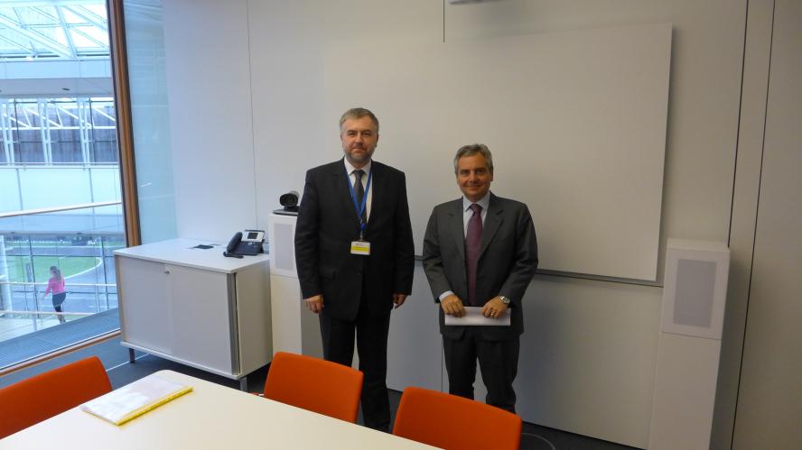 Spotkanie Marszałka z Wiceprezesem Europejskiego Banku Inwestycyjnego - zobacz więcej