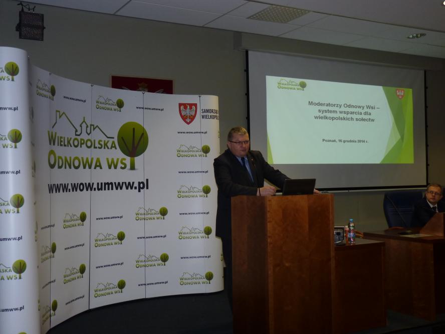 Konferencja „Moderatorzy odnowy wsi – tworzenie systemu wsparcia dla wielkopolskich sołectw” - zobacz więcej