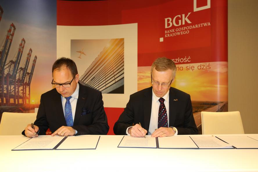 List intencyjny z BGK ws. w sprawie współpracy we wdrażaniu instrumentów finansowych w ramach WRPO 2014+ podpisany  - zobacz więcej