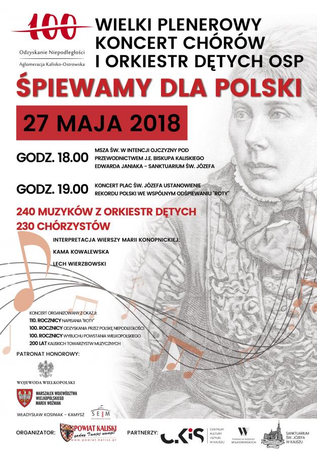 Wielki Koncert Plenerowy Chórów i Orkiestr Dętych OSP w Kaliszu  - zobacz więcej