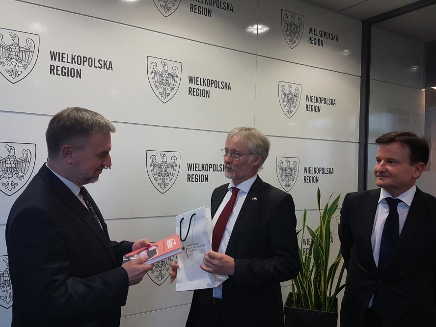 Marszałek Marek Woźniak gościł nowego Konsula Generalnego RFN  - zobacz więcej