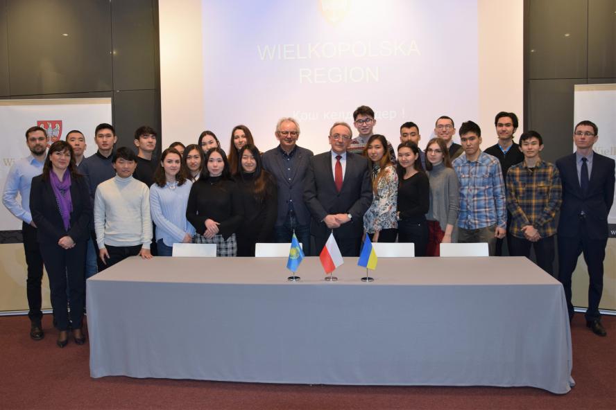 Odwiedzili nas studenci z Kazachstanu i Ukrainy  - zobacz więcej