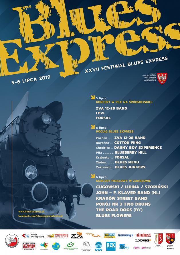 Pociąg do bluesa, czyli 27. Festiwal Blues Express wyjeżdża na tory! - zobacz więcej