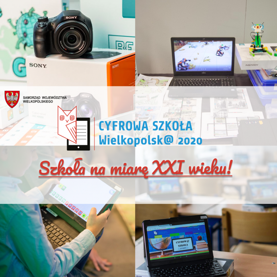 Setki laptopów i tysiące tabletów dla szkół z programu Cyfrowa Szkoła Wielkopolsk@2020  - zobacz więcej