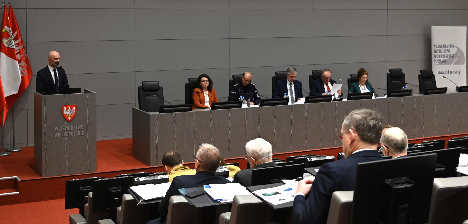 Posiedzenie Wojewódzkiej Rady Bezpieczeństwa Ruchu Drogowego w Poznaniu - zobacz więcej