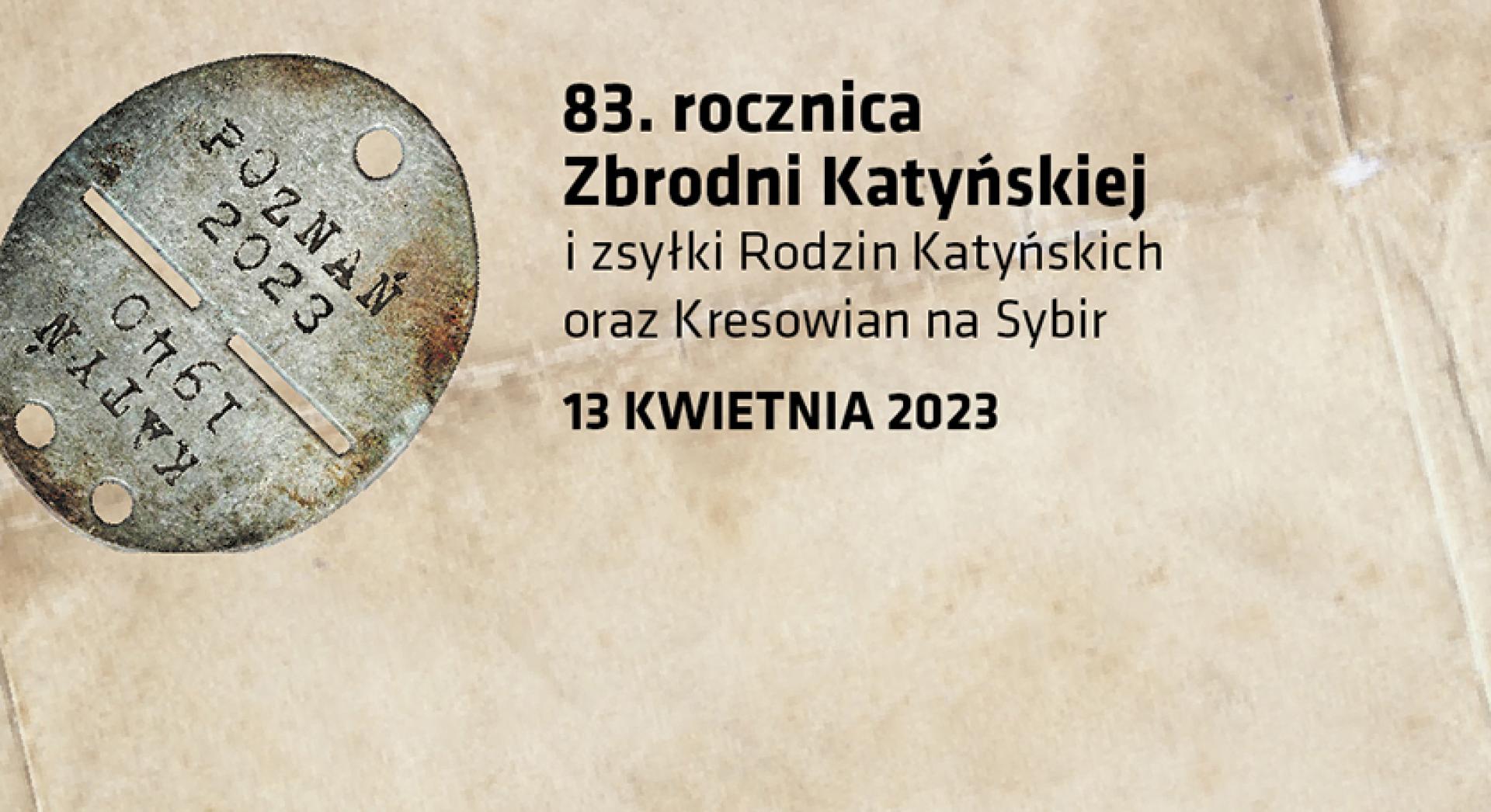 Uczcijcie z nami pamięć ofiar Katynia i Sybiru! - zobacz więcej