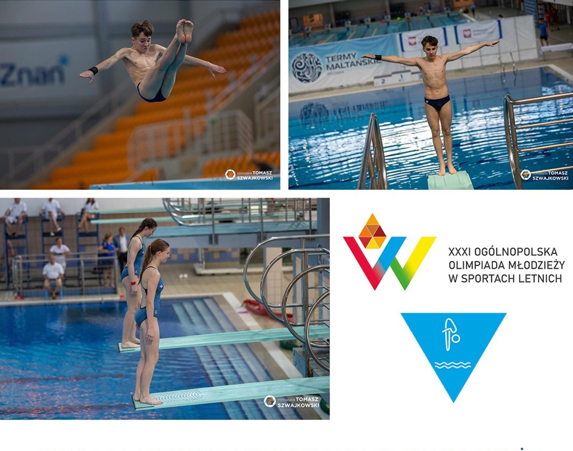 Skoki do wody na początek OOM w Sportach Letnich Wielkopolska 2025 - zobacz więcej